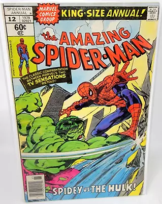 Buy Amazing Spider-man Annual #12 Hulk Appearance *1978* 5.5 • 18.98£