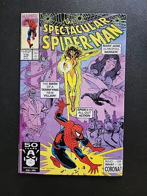 Buy Marvel Comics The Spectacular Spider-Man #176 May 1991 1st App Corona • 7.97£