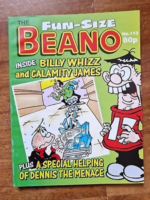 Buy BEANO Fun-size #113 - Billy Whizz & Calamity James (2002) - NEW Condition • 6£