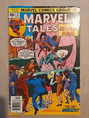 Buy Marvel Tales Spider-Man #72 1976 VGC- 3.5 Reprint ASM #91  • 3.50£