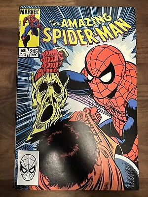 Buy The Amazing Spider-man #245 ***death Lefty Donovan As Hobgoblin*** Grade Vf+ • 15.99£