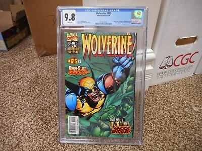 Buy Wolverine 125 Cgc 9.8 Marvel 1998 Kitty Pryde Black Widow Rogue Jubilee Psylocke • 55.33£