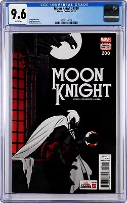 Buy Moon Knight #200 CGC 9.6 (Dec 2018, Marvel) Becky Cloonan Cover, 1st False Truth • 31.62£