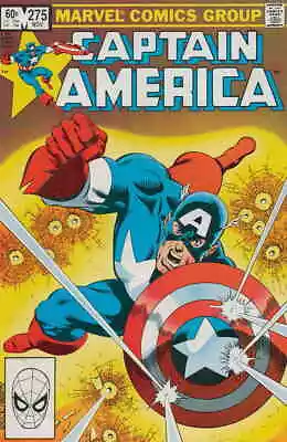 Buy Captain America (1st Series) #275 VF/NM; Marvel | Baron Zemo - We Combine Shippi • 50.59£