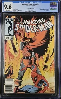 Buy Amazing Spider-Man 261 CGC 9.6 Canadian Price Variant CPV Ultra Rare. 2 Higher. • 279.82£