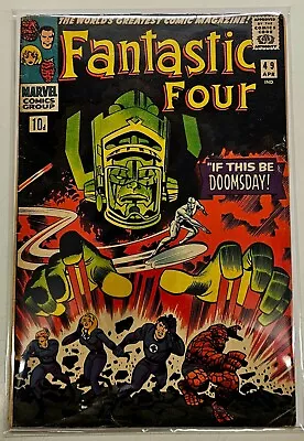 Buy Marvel Comics Silver Age Fantastic Four 49 High Grade 1st Galactus Silver Surfer • 0.99£