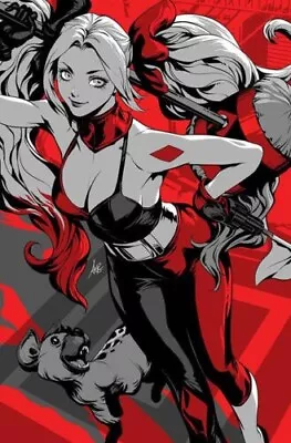 Buy Harley Quinn Black White Redder #1 (of 6) Artgerm Variant (19/07/2023) • 3.95£