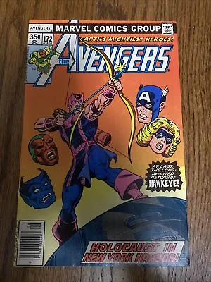 Buy Avengers (1963 Series) #172 In FN+ Marvel Classic Cover! • 7.91£