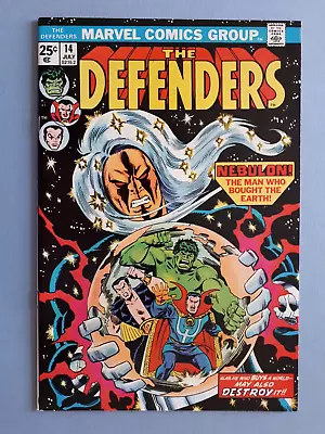 Buy The DEFENDERS #14 - Squadron Sinister And Nebulon - HIGH GRADE VF+ To VF/NM • 15£