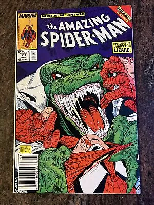 Buy Amazing Spider-man #313 Todd  McFarlane Lizard! Newsstand Copper Age Marvel 1989 • 15.81£