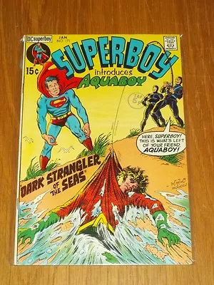Buy Superboy #171 Vf/nm (9.0) Dc Comics January 1971 1st App Aquaboy • 39.99£
