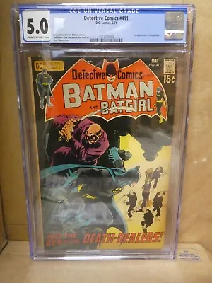 Buy Dc Detective Comics  Batman 411 Cgc 5.0 1st Talia Al Ghul  1971 • 289.99£