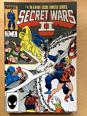 Buy SECRET WARS II # 4, Marvel Comics, 1985. NM, Stored From New. Shooter & Milgrom • 4.99£