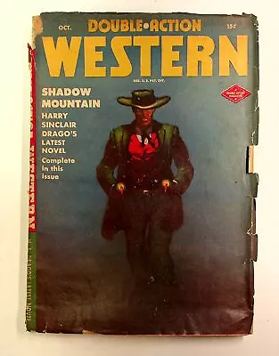 Buy Double-Action Western Magazine Pulp Oct 1947 Vol. 14 #2 GD Low Grade • 2.40£