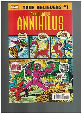Buy True Believers: Fantastic Four #140 Annihilus Revealed  VF 2020 Marvel Comic • 3.12£