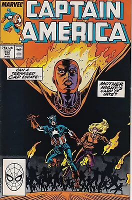 Buy Marvel Captain America, #356, 1989, Mark Gruenwald, Al Milgrom • 1.50£