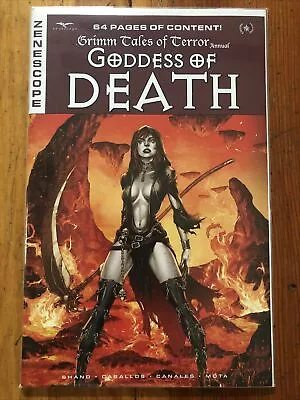 Buy Grimm Tales Of Terror Annual: Goddess Of Death (Cover A - Geebo Vigonte) 2021 NM • 4.72£