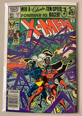 Buy Uncanny X-Men #154 Newsstand Marvel 1st Series (8.0 VF) (1982) • 8£