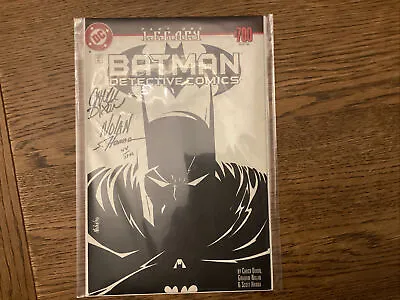 Buy DC Batman Detective Comics Issue 700 Signed Chuck Dixon & Graham Nolan.  44/700 • 125£
