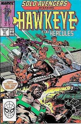 Buy Solo Avengers #11 (vol 1) Hawkeye And Hercules / Marvel / Oct 1988 / N/m • 3.99£