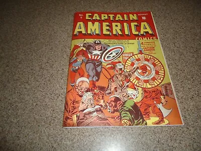 Buy Captain America Comics #5 Photocopy Edition High Grade • 79.66£