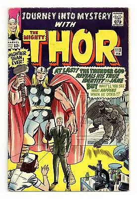 Buy Thor Journey Into Mystery #113 VG 4.0 1965 • 36.78£