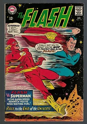 Buy DC COMICS Flash 175 7.0 F/VFN The Race To The End Of The Universe Superman • 149.99£