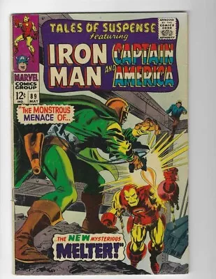 Buy Tales Of Suspense #89 1959 Series Marvel Ironman Captain America • 15.01£