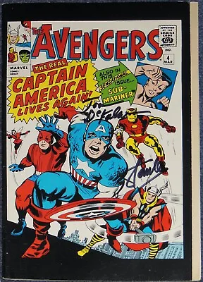 Buy Avengers #4/captain America #400~signed Stan Lee~steranko~zeck~rubinstein~more! • 180.78£