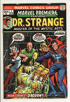Buy Marvel Premiere 7 - Dr Strange - Bronze Age Classic - 5.0 VG/FN • 7.19£
