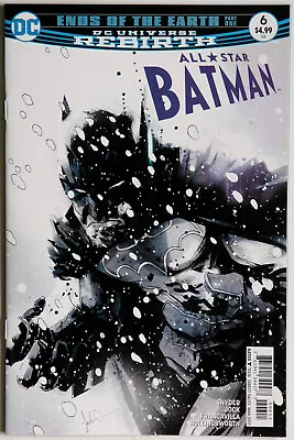 Buy All Star Batman #6 Rebirth - DC Comics - S Snyder - Jock - Francesco Francvilla • 3.95£
