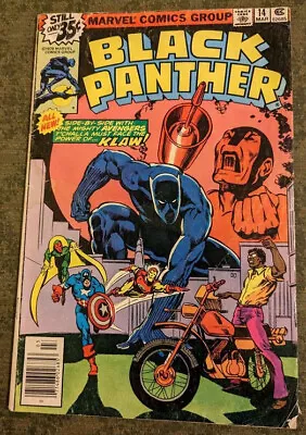Buy Black Panther #14 - Original In Low Condition - Comic Book - 1979 • 10.75£