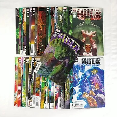 Buy The Immortal Hulk #0, 1-50 Complete Series Set 9.0-9.4 NM (2018 Marvel Comics) • 276.70£