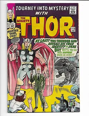 Buy Journey Into Mystery 113 - Qualified F+ 6.5 - Thor - Loki - Grey Gargoyle (1965) • 56.33£