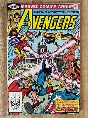 Buy THE AVENGERS #212 VF/NM 1982 Captain America Thor Iron Man Elfqueen • 2.37£