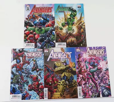 Buy Avengers Mech Strike #1-5 Complete Mini-Series Full SET Lot 1 2 3 4 5 NM+ Marvel • 16.05£