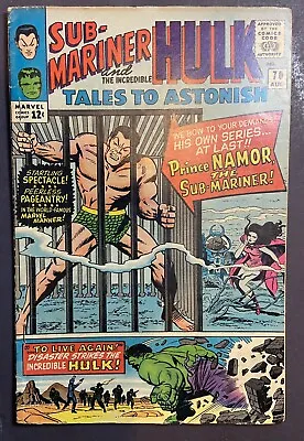 Buy Tales To Astonish #70 1st Solo Submariner Namor Marvel Comics 1965 NICE!!!! • 54.61£