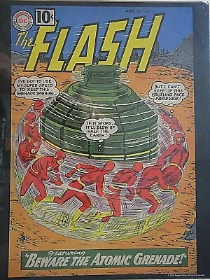 Buy The Flash #122, Carmine Infantino's Aug 1961, 11  X 14  Poster Art Print.   • 5.59£
