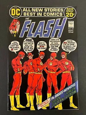 Buy Flash #217 *very Sharp!* (dc, 1972)  Neal Adams Art!!  Lots Of Pics! • 31.98£