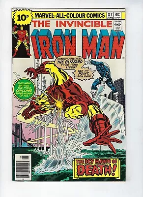 Buy IRON MAN # 87 (BLIZZARD In The ICY HAND OF DEATH, JUNE 1976) VF • 7.95£