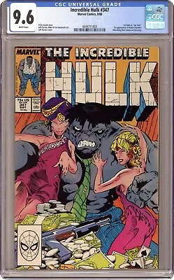 Buy Incredible Hulk #347 CGC 9.6 1988 4044711003 • 114.78£
