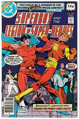Buy Superboy And The Legion Of Super-Heroes #248 - DC 1979 [Ft Shadow Lass] • 7.99£