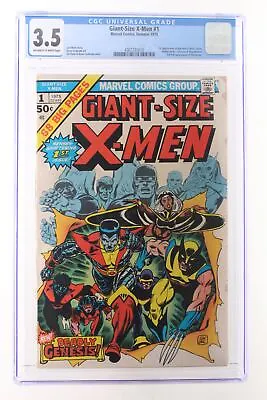 Buy Giant-Size X-Men #1 - Marvel Comics 1975 CGC 3.5 1st Appearance Of The New X-Men • 1,182.32£