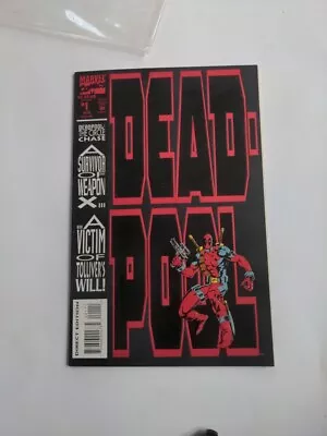 Buy Deadpool The Circle Chase #1 1st Appearance Of Slayback 1993 Series Marvel • 15.98£