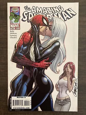 Buy Amazing Spider-man #606, VF/NM 9.0, J. Scott Campbell Cover, Black Cat, Kraven • 64.65£