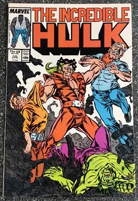 Buy Incredible Hulk #330 (1987) 1st McFarlane Art • 14.99£