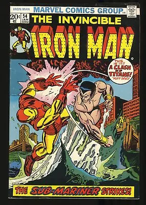 Buy Iron Man #54 FN+ 6.5 1st Appearance Moondragon! Marvel 1973 • 56.30£