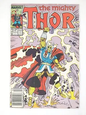 Buy The Mighty Thor #378 Newsstand 1st Thor Armor (1987 Marvel Comics) • 3.93£