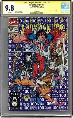 Buy New Mutants #100D CGC 9.8 SS Nicieza 1991 1372878007 1st App. X-Force (cameo) • 274.42£