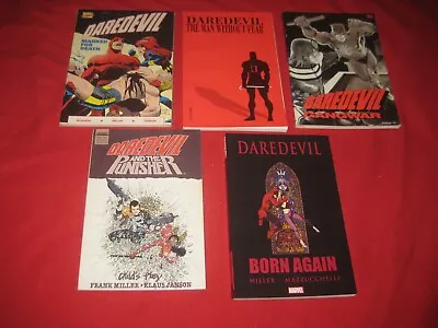Buy Daredevil Marked For Death 161 Gangwar 169-172 Punisher 183 Born Again 227 Tpb • 160£